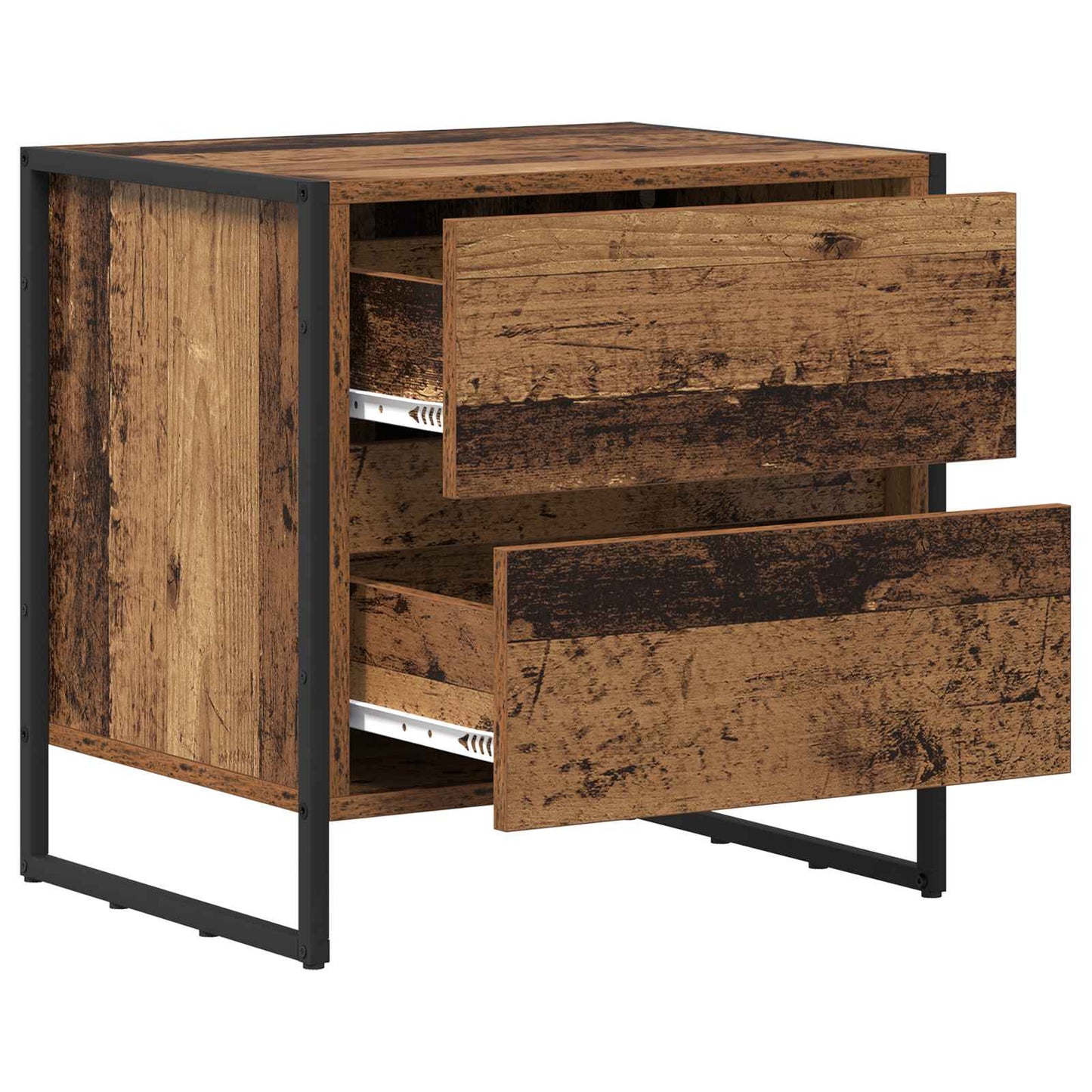 Comodino Legno vecchio 50 x 39.5 x 50 cm Legno multistrato | homemem39