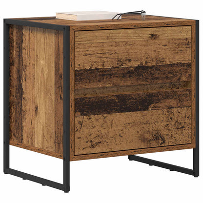 Comodino Legno vecchio 50 x 39.5 x 50 cm Legno multistrato | homemem39