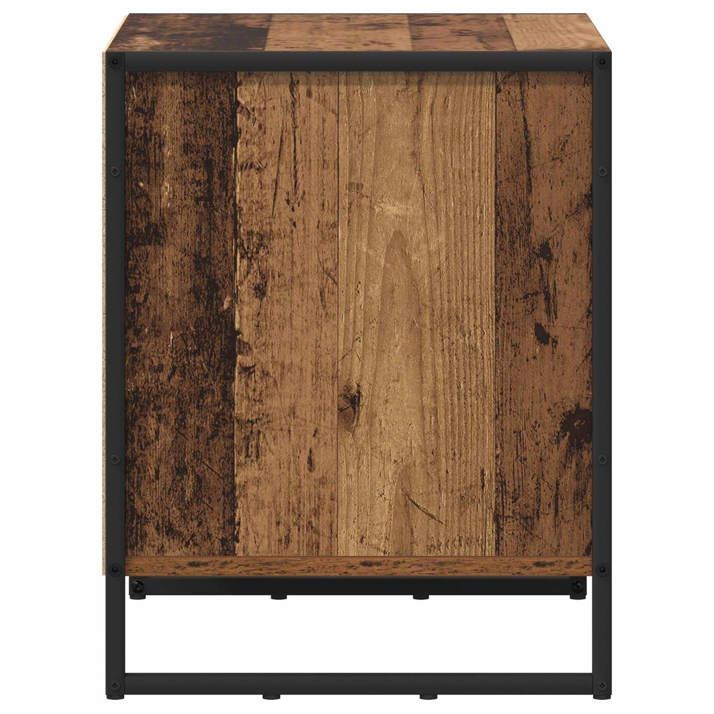 Comodino con cassetto 2 pcs Legno vecchio 50 x 39.5 x 50 cm | homemem39