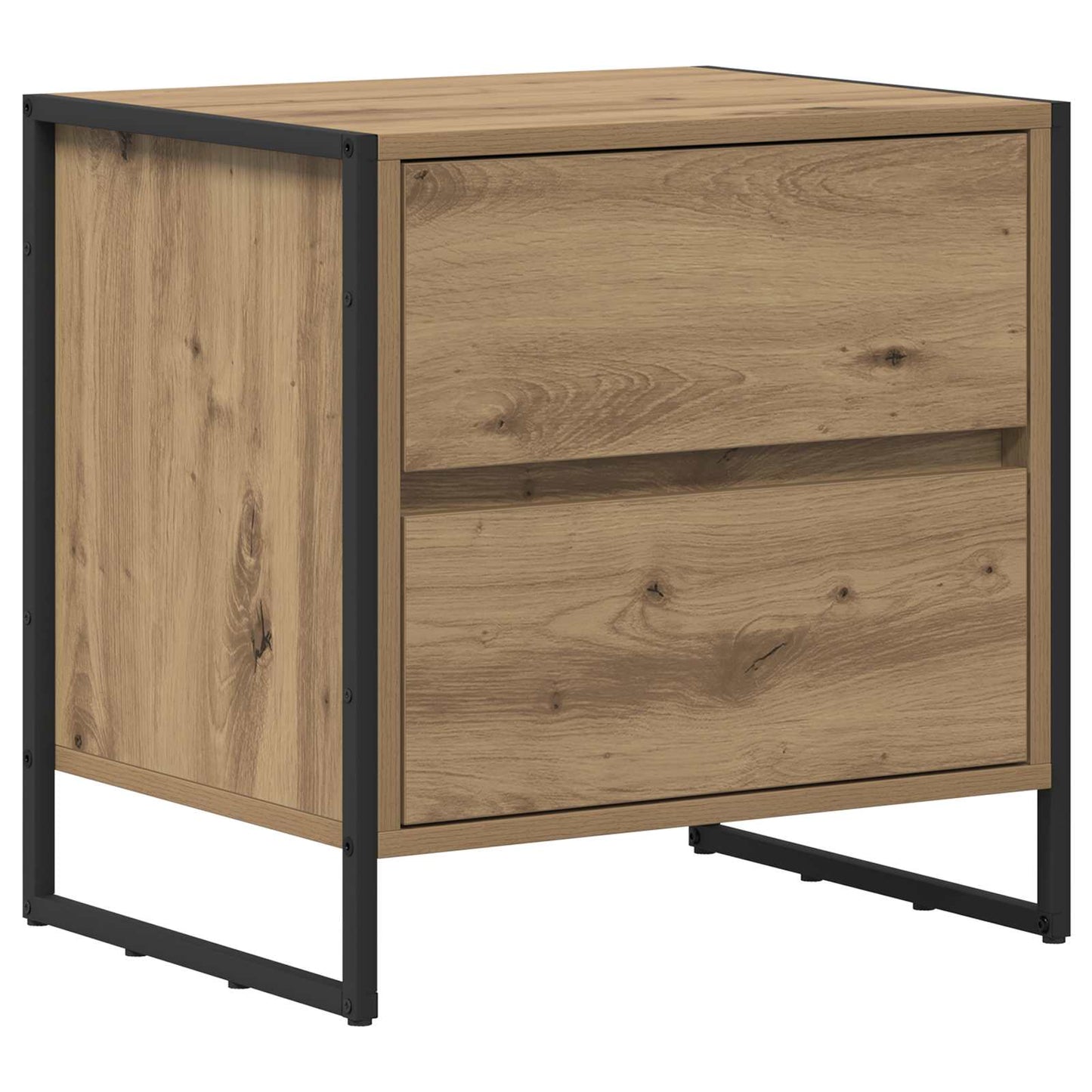 Comodino 2 pcs Rovere Artigianale 50 x 39.5 x 50 cm