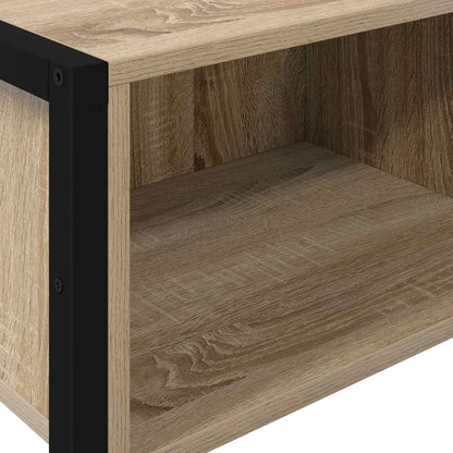 Tavolino Rovere Sonoma 100 x 36 x 75 cm Legno ingegnerizzato