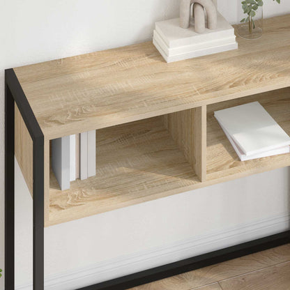 Tavolino Rovere Sonoma 100 x 36 x 75 cm Legno ingegnerizzato