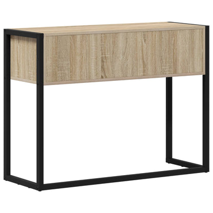 Tavolino Rovere Sonoma 100 x 36 x 75 cm Legno ingegnerizzato