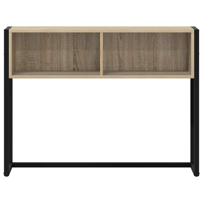 Tavolino Rovere Sonoma 100 x 36 x 75 cm Legno ingegnerizzato