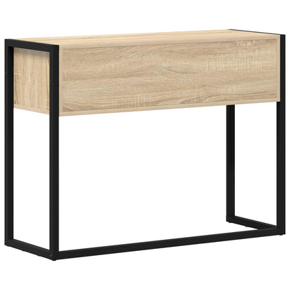 Tavolino con cassetto Sonoma 100 x 36 x 75 cm Legno multistrato