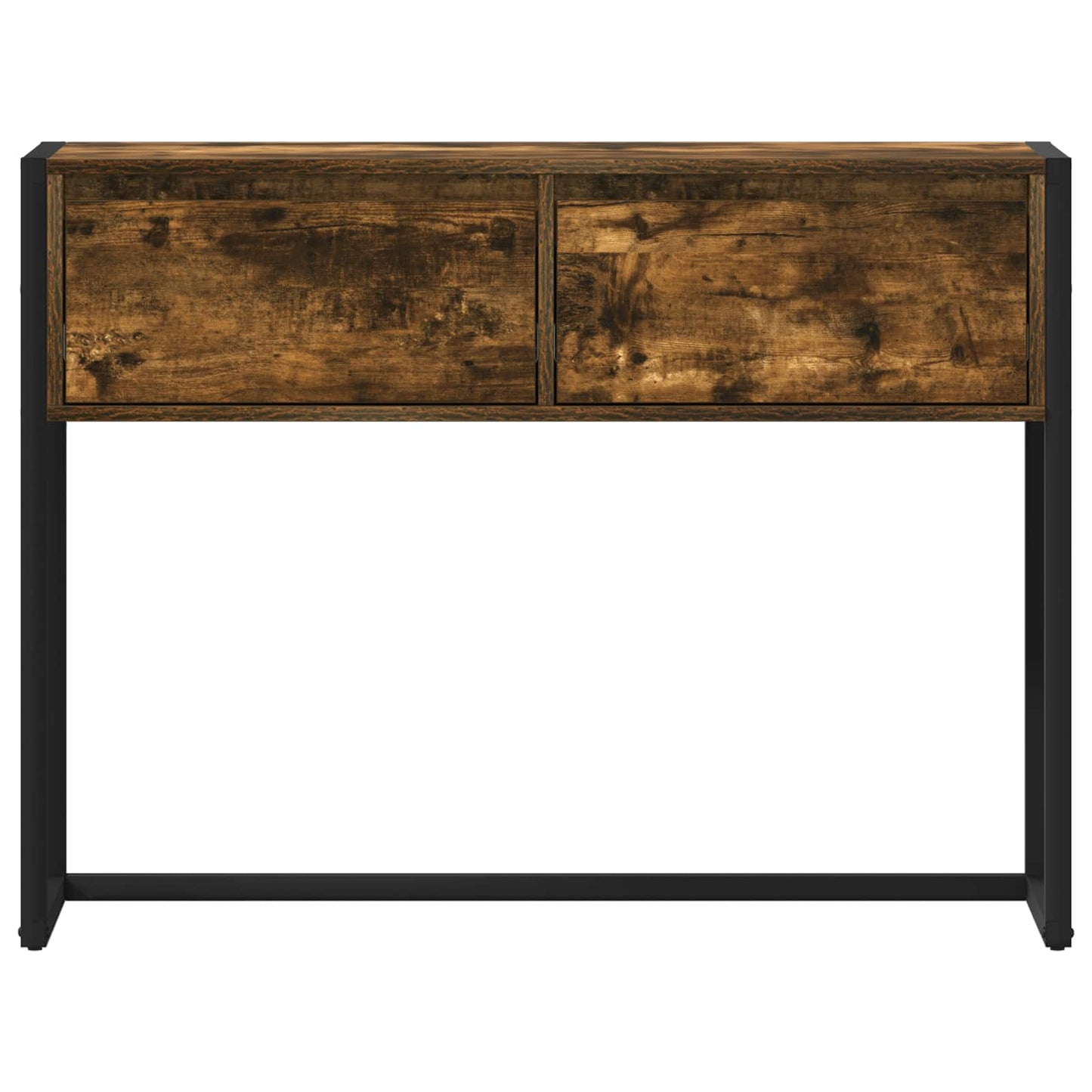 Tavolino Quercia Fumosa 100 x 36 x 75 cm Legno multistrato