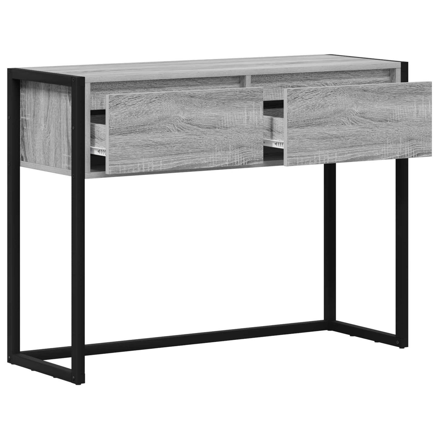 Tavolino Grigio Sonoma 100 x 36 x 75 cm Legno multistrato