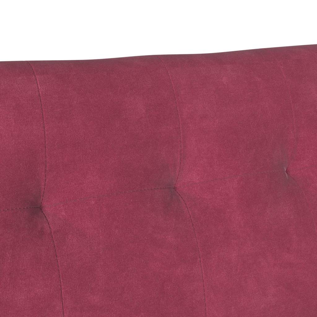 Panca Chesterfield Rosso Vino 112 x 65,5 x 75 cm Velluto | homemem39