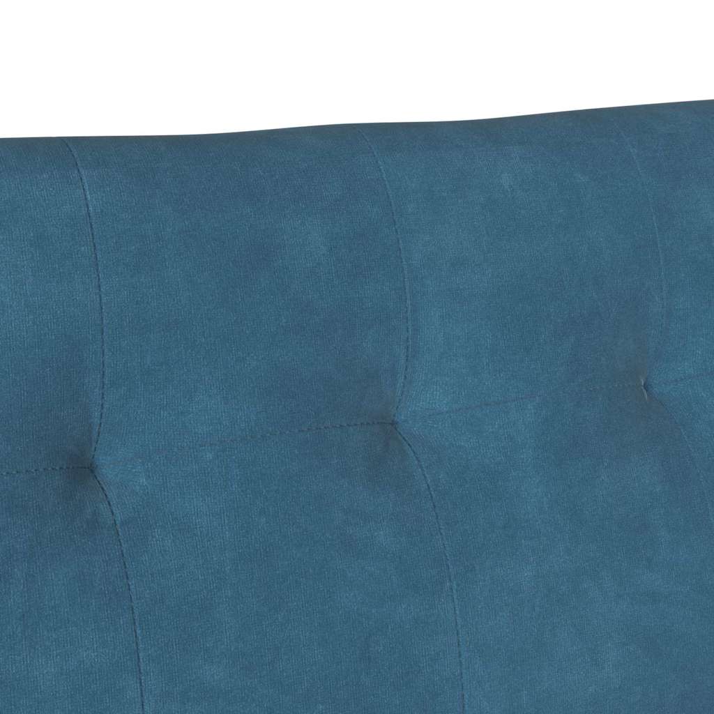 Panca Chesterfield Blu 112 x 65,5 x 75 cm Velluto