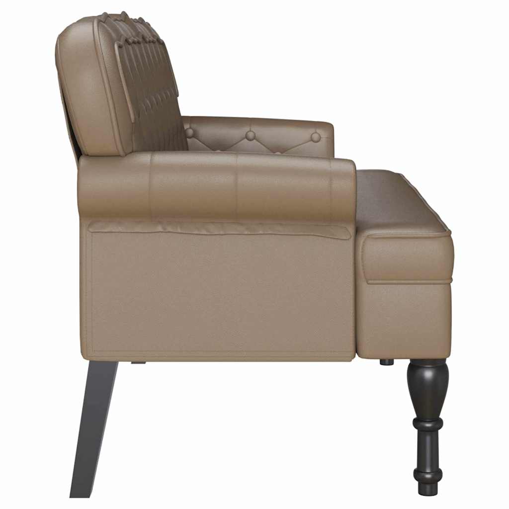 Panca Chesterfield Cappuccino 119,5 x 64,5 x 75 cm | homemem39