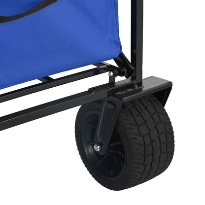 Carrello Pieghevole Blu 89 x 63 x 96 cm | homemem39
