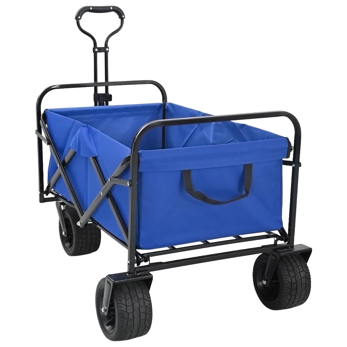 Carrello Pieghevole Blu 89 x 63 x 96 cm | homemem39