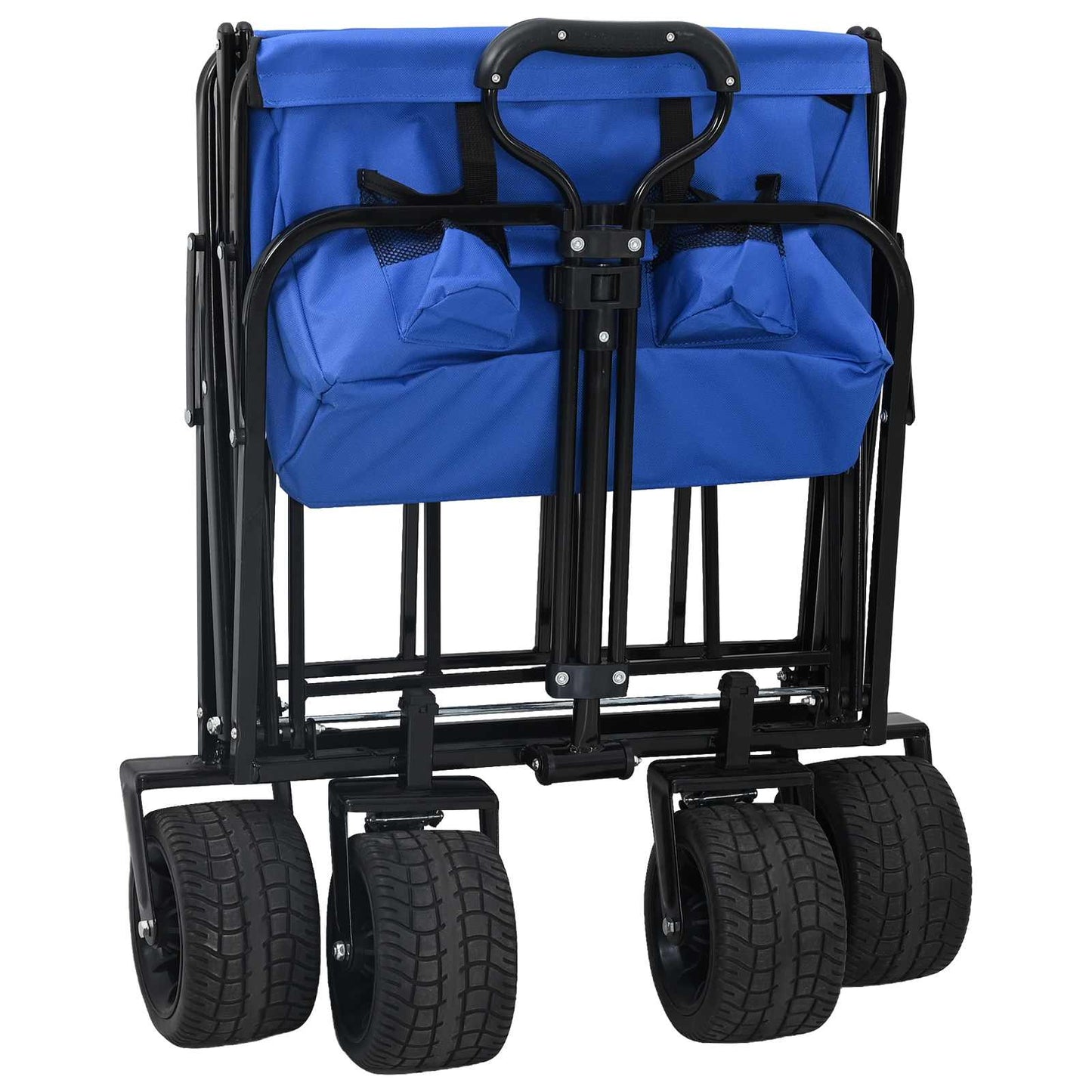 Carrello Pieghevole Blu 89 x 63 x 96 cm | homemem39
