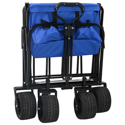 Carrello Pieghevole Blu 89 x 63 x 96 cm | homemem39