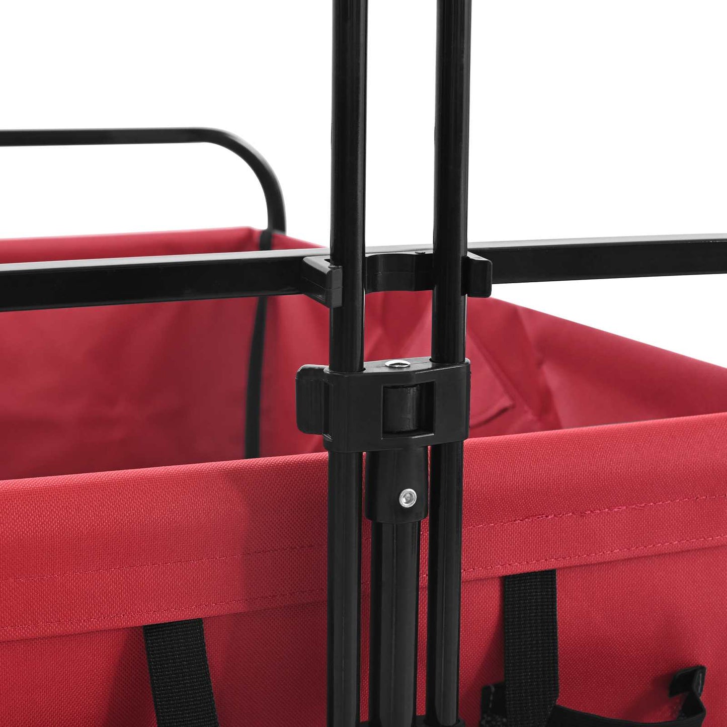 Carrello Pieghevole Rosso 89 x 63 x 96 cm | homemem39