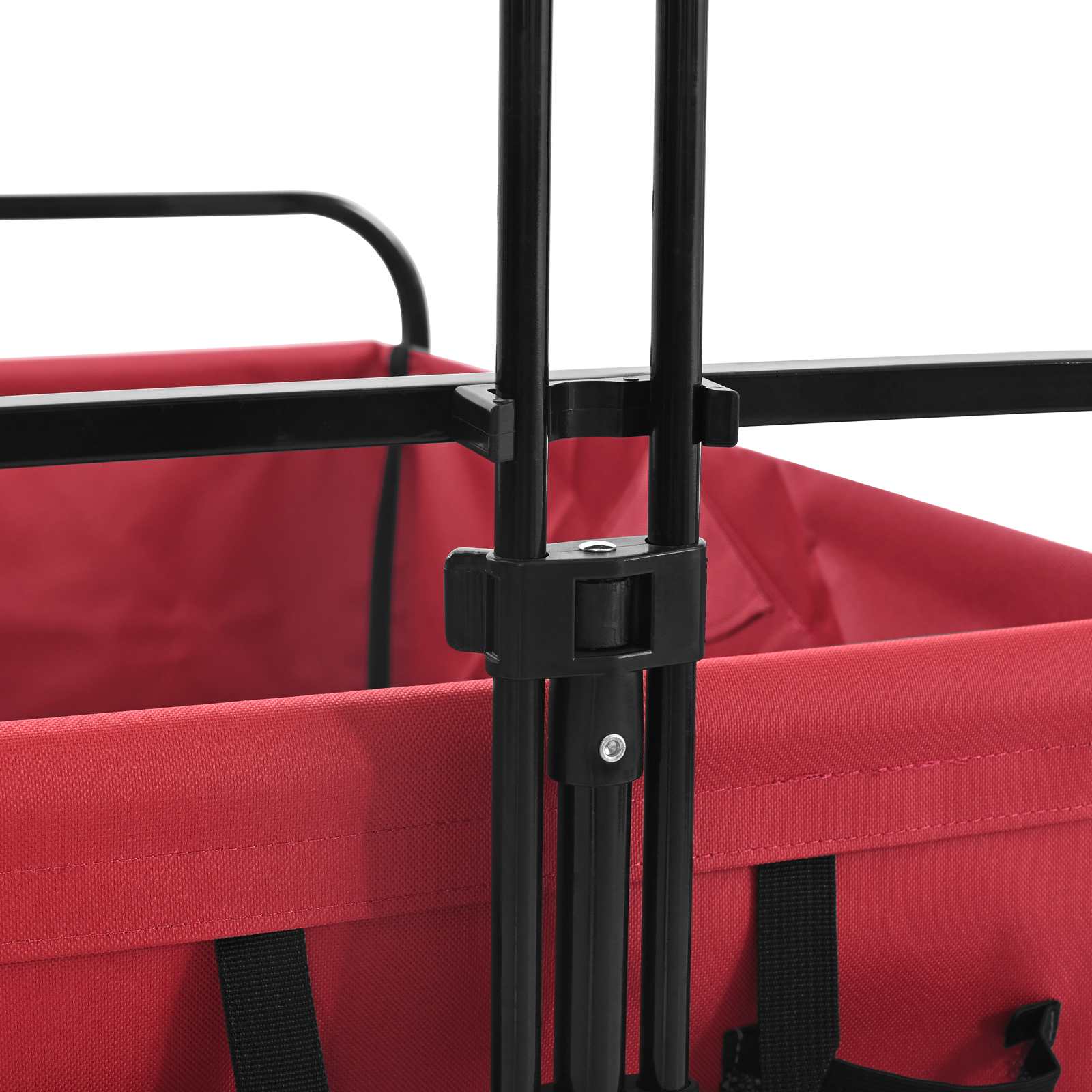 Carrello Pieghevole Rosso 89 x 63 x 96 cm | homemem39