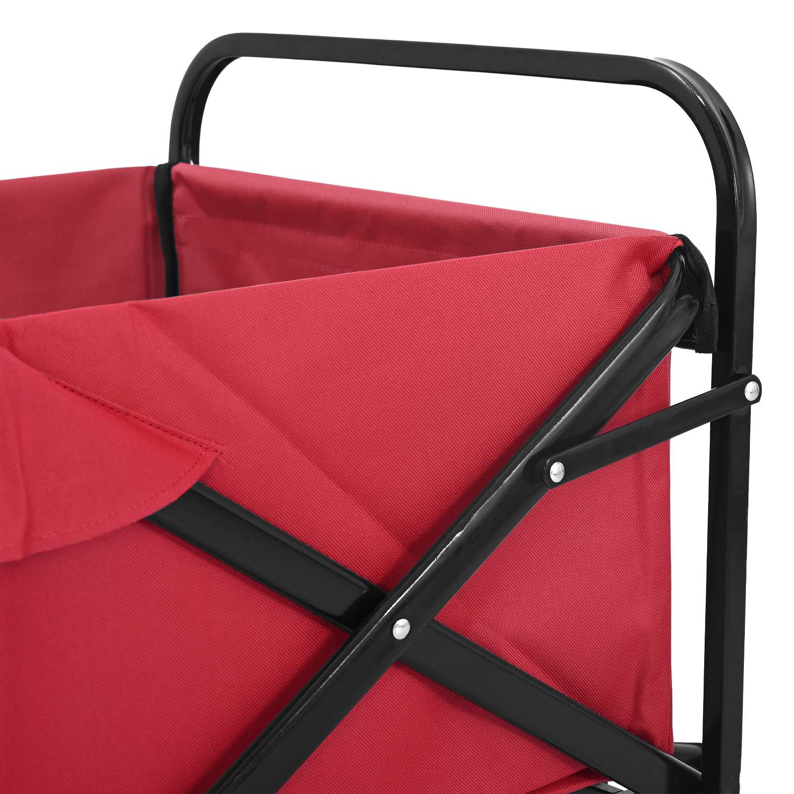 Carrello Pieghevole Rosso 89 x 63 x 96 cm | homemem39