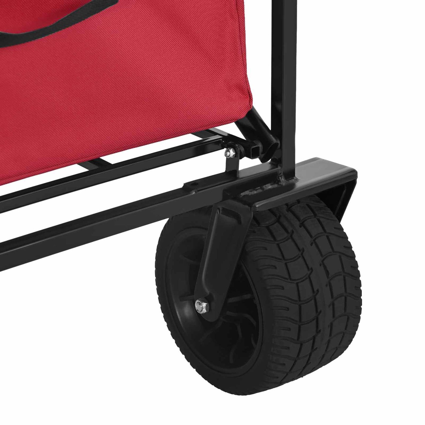 Carrello Pieghevole Rosso 89 x 63 x 96 cm | homemem39