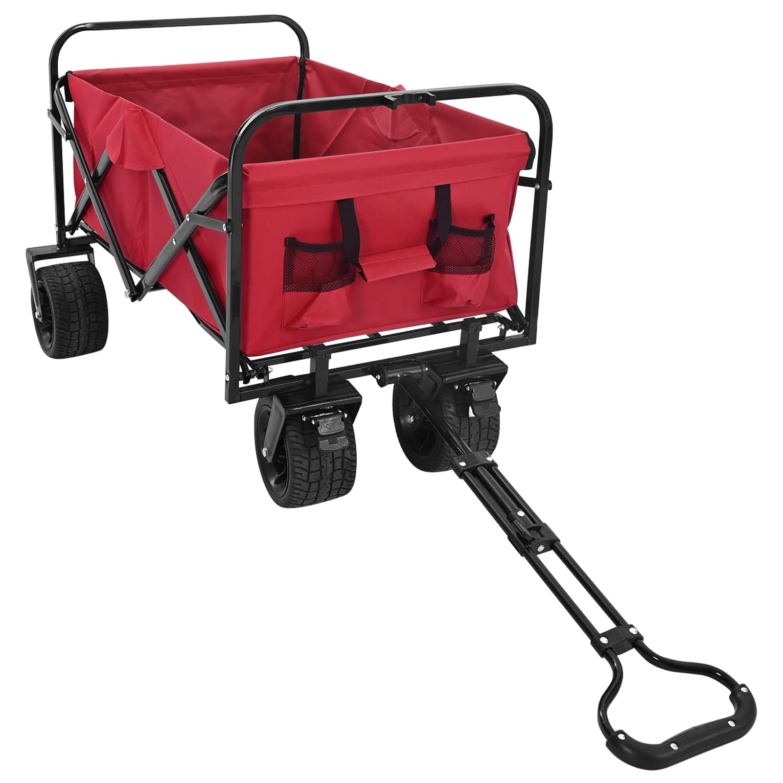 Carrello Pieghevole Rosso 89 x 63 x 96 cm | homemem39