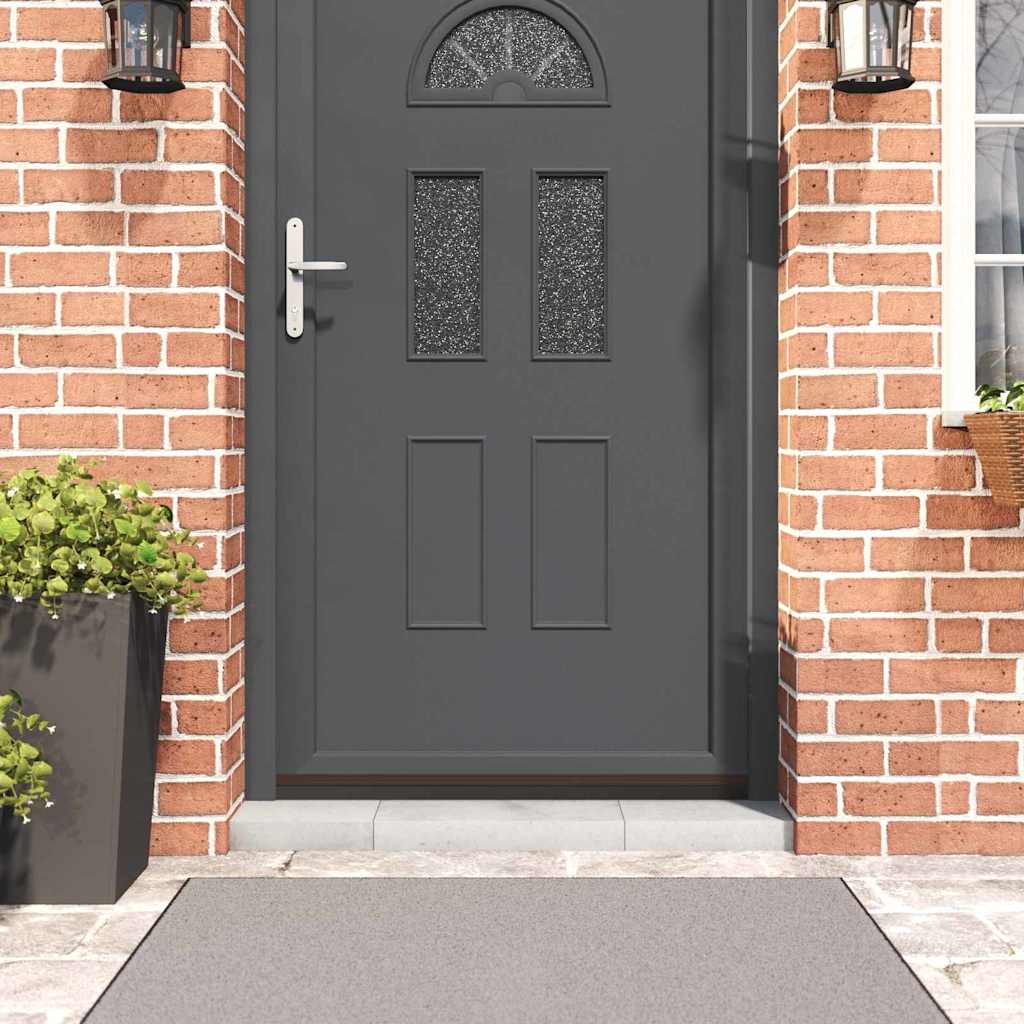 Spazzole per porte autoadesive 2 pcs Marrone 100 cm | homemem39