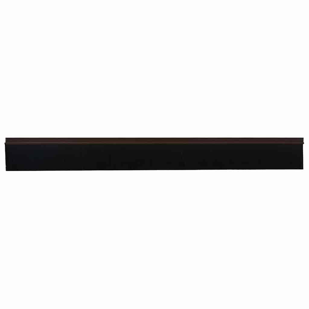 Spazzole per porte autoadesive 2 pcs Marrone 100 cm | homemem39