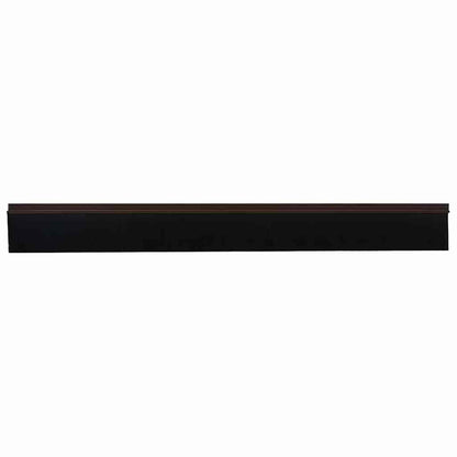Spazzole per porte autoadesive 2 pcs Marrone 100 cm