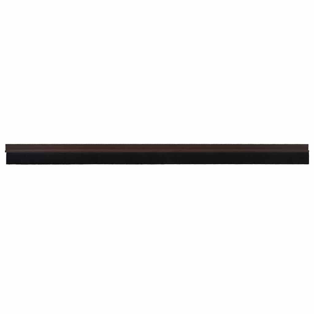Spazzole per porte autoadesive 6 pcs Marrone 100 cm | homemem39