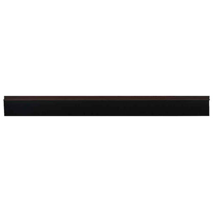Spazzole per porte autoadesive 12 pcs Marrone 100 cm | homemem39