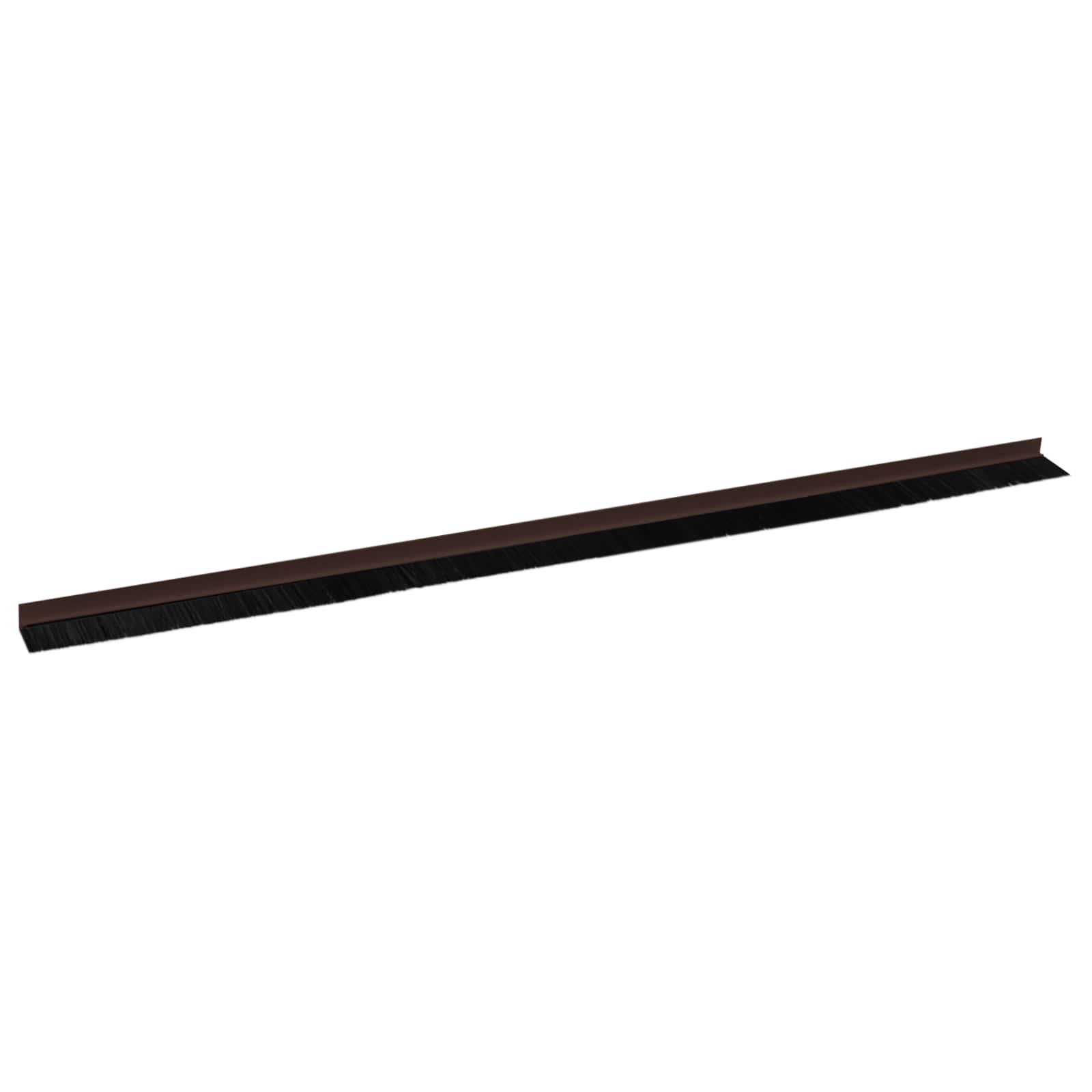 Spazzole per porte autoadesive 2 pcs Marrone 100 cm | homemem39