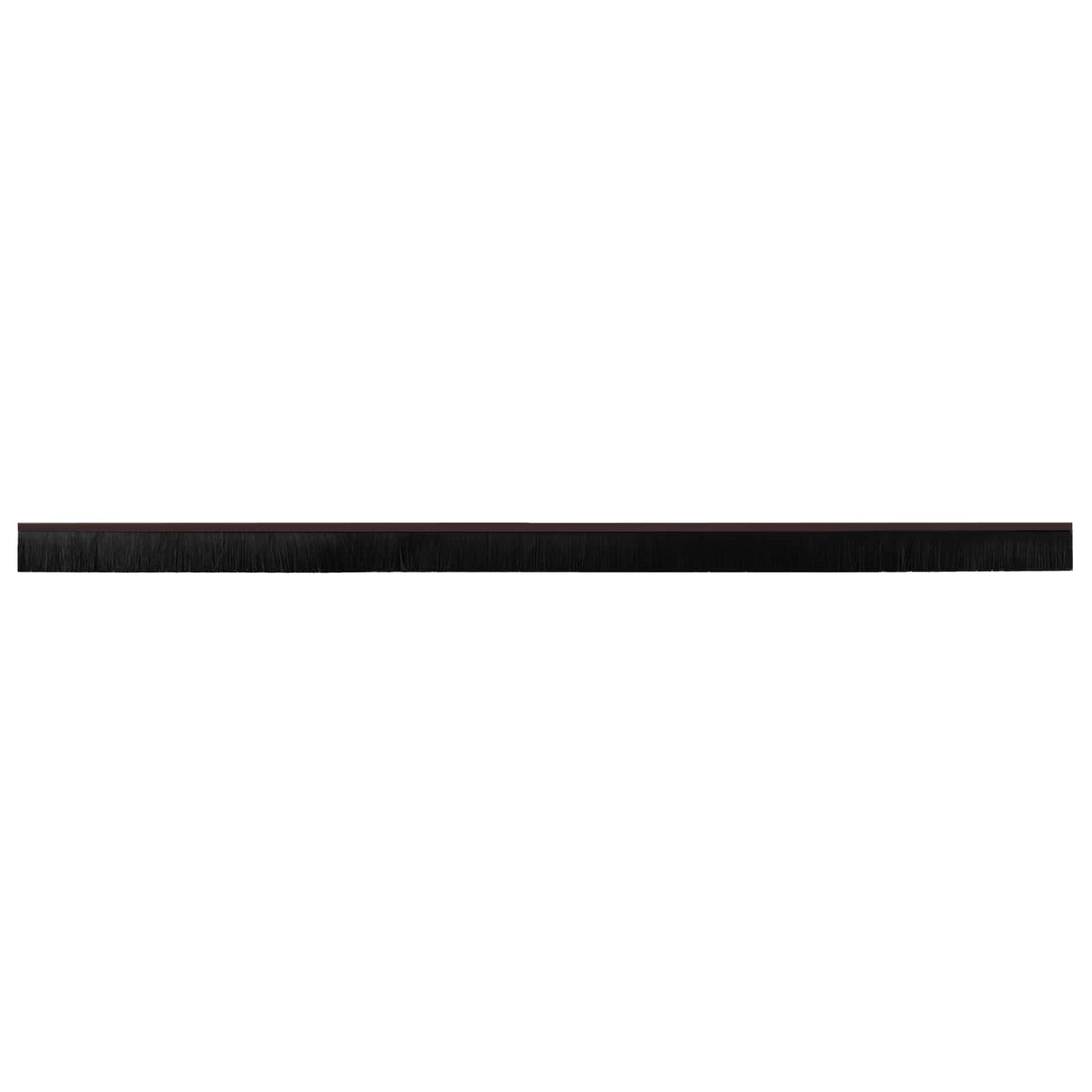 Spazzole per porte autoadesive 6 pcs Marrone 100 cm | homemem39