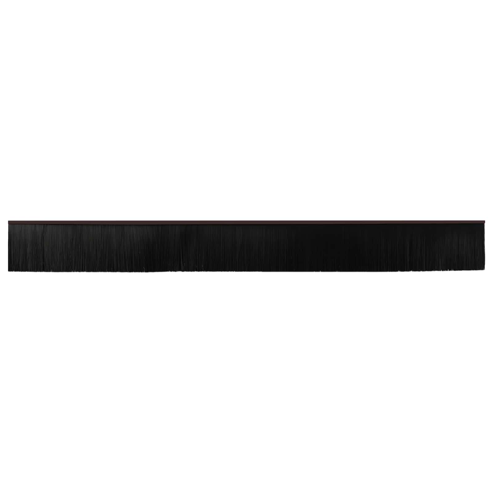 Spazzole per porte autoadesive 6 pcs Marrone 100 cm | homemem39