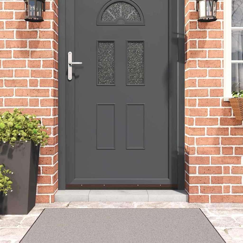 Spazzole per porte a vite 2 pcs Marrone 100 cm | homemem39