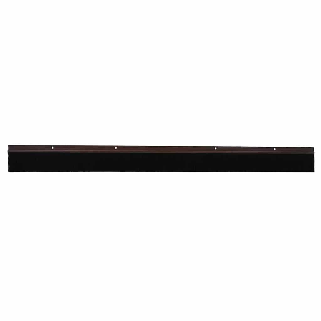 Spazzole per porte a vite 6 pcs Marrone 100 cm | homemem39