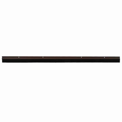 Spazzole per porte a vite 12 pcs Marrone 100 cm | homemem39