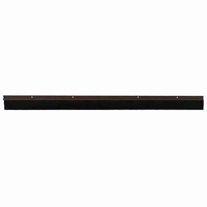 Spazzole per porte a vite 12 pcs Marrone 100 cm | homemem39