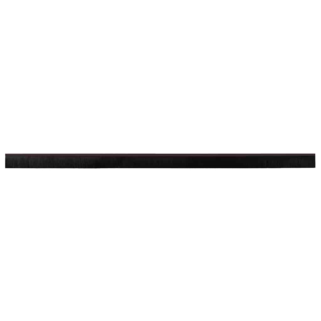 Spazzole per porte a vite 2 pcs Marrone 100 cm