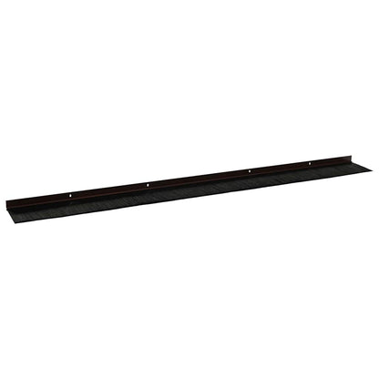 Spazzole per porte a vite 2 pcs Marrone 100 cm | homemem39