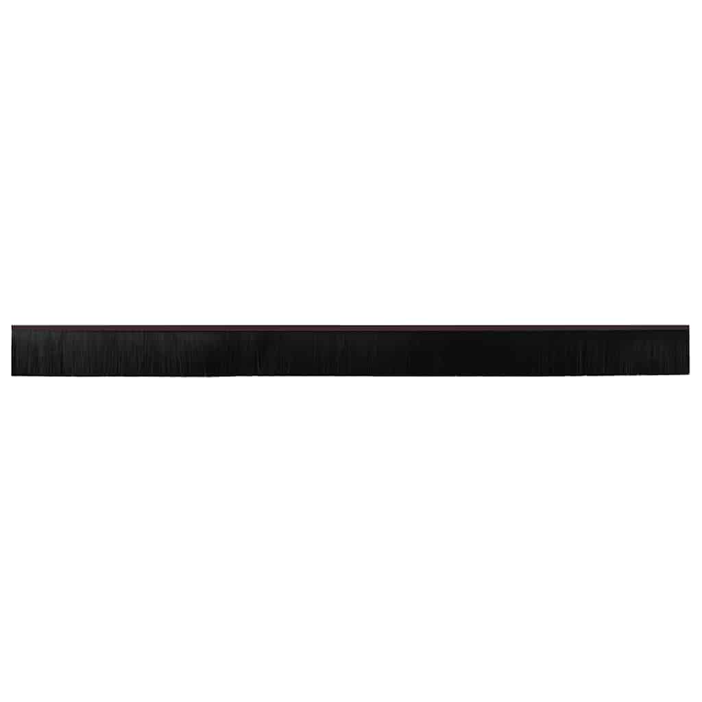 Spazzole per porte a vite 6 pcs Marrone 100 cm | homemem39