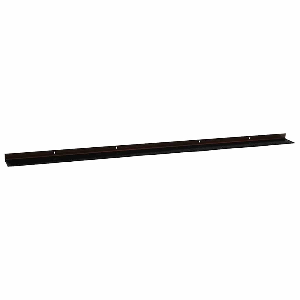 Spazzole per porte a vite 12 pcs Marrone 100 cm | homemem39
