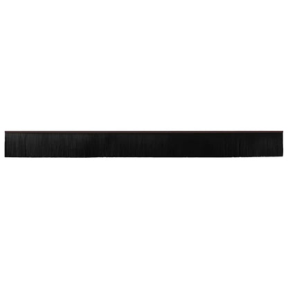 Spazzole per porte a vite 12 pcs Marrone 100 cm | homemem39