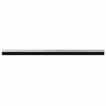 Spazzole per porte autoadesive 2 pcs Argento 100 cm | homemem39
