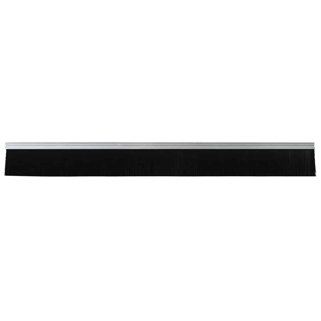 Spazzole per porte autoadesive 6 pcs Argento 100 cm | homemem39