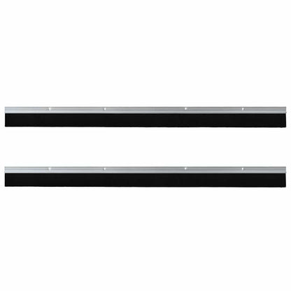 Spazzole per porte a vite 2 pcs Argento 100 cm | homemem39