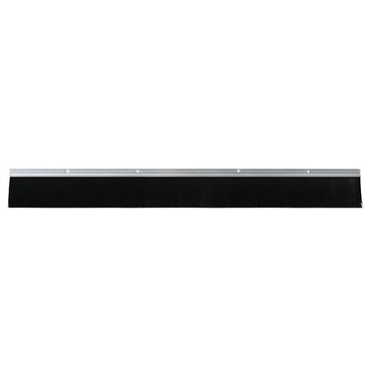 Spazzole per porte a vite 6 pcs Argento 100 cm