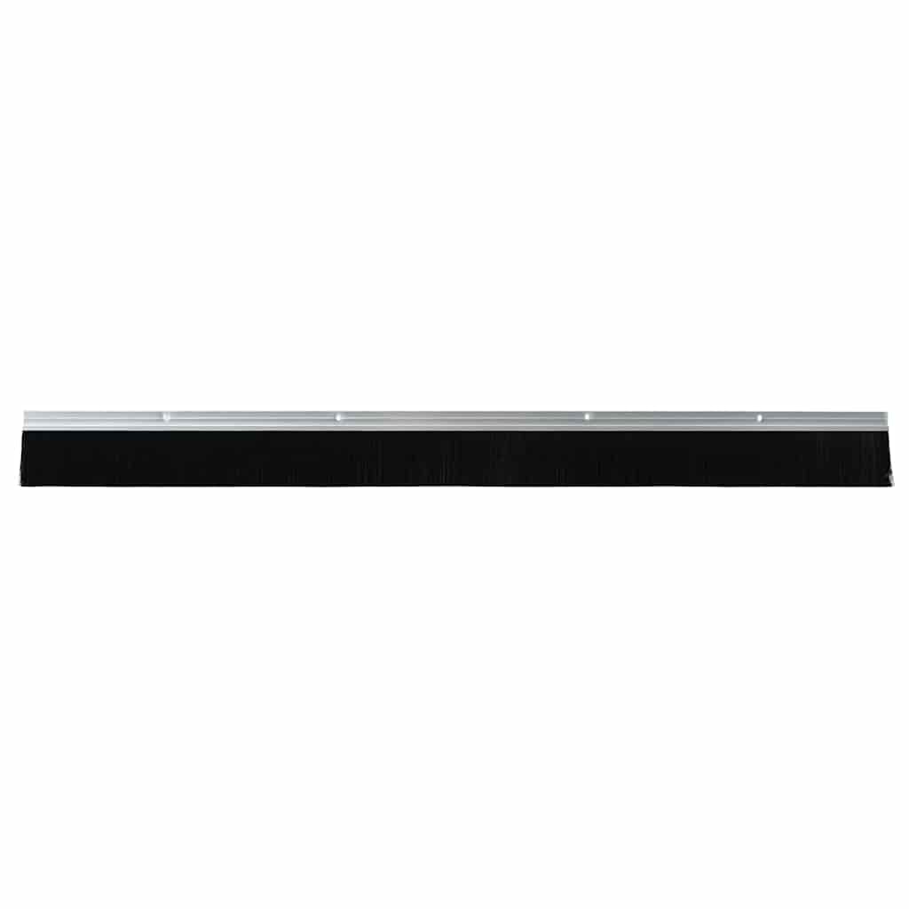Spazzole per porte a vite 12 pcs Argento 100 cm | homemem39