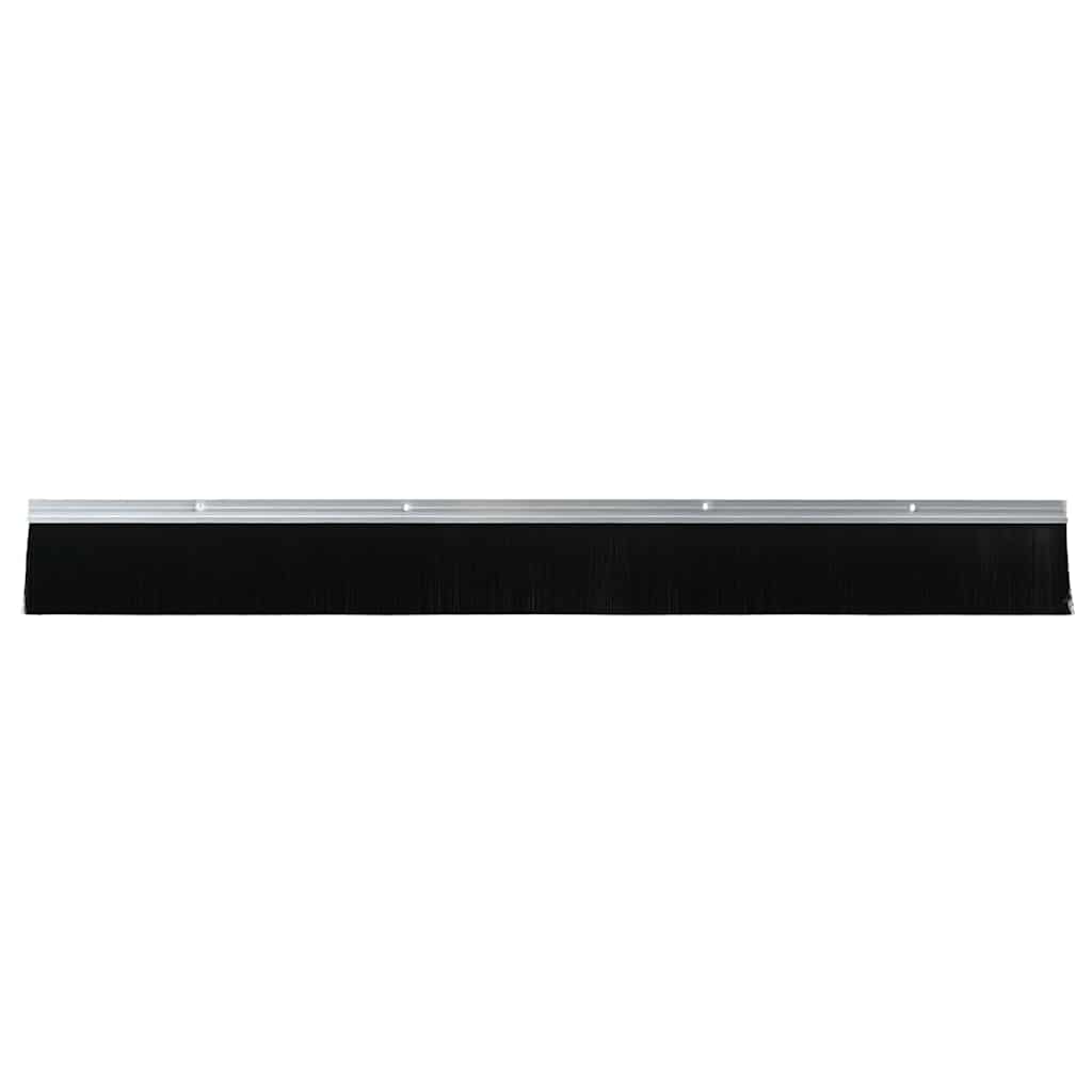 Spazzole per porte a vite 12 pcs Argento 100 cm | homemem39
