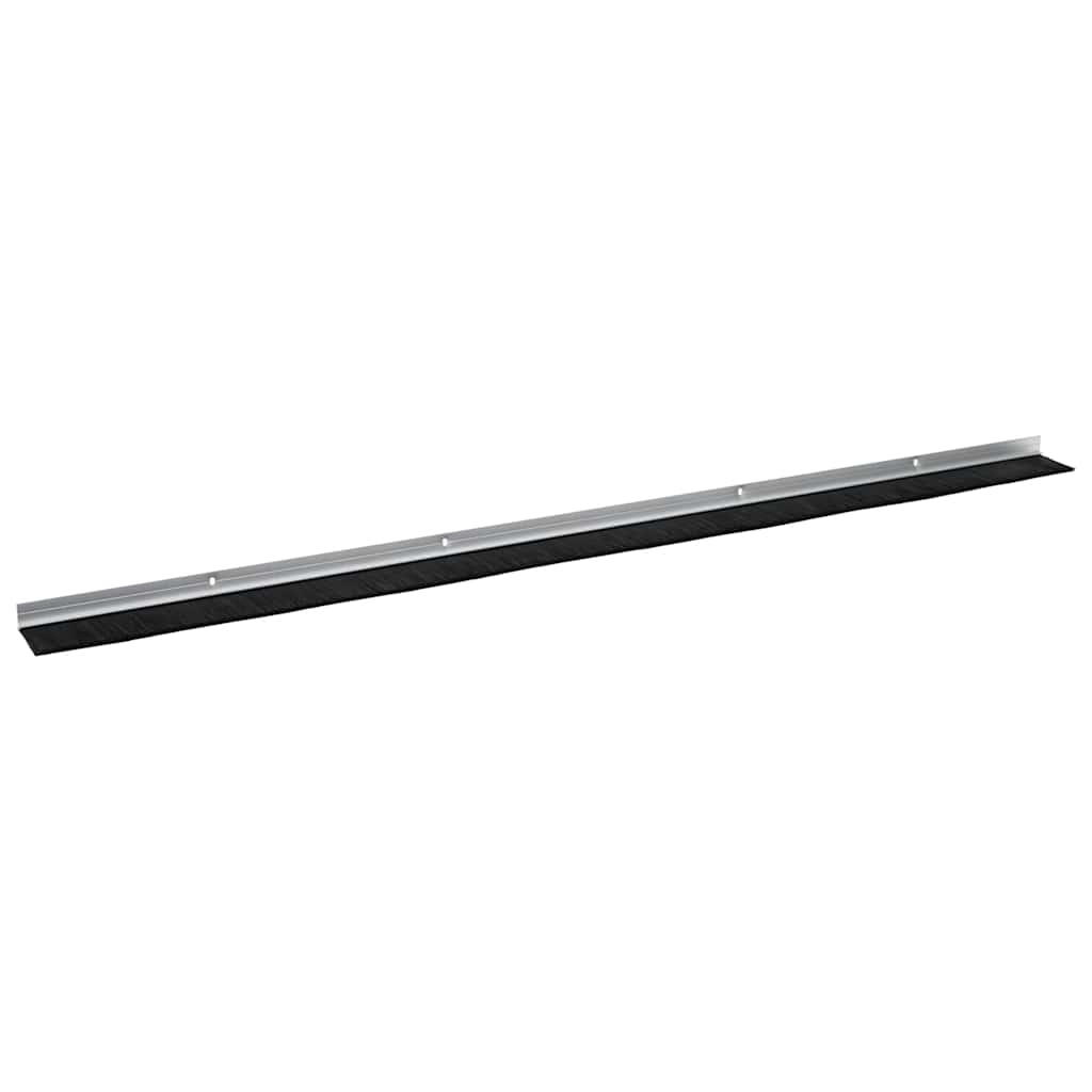 Spazzole per porte a vite 6 pcs Argento 100 cm | homemem39
