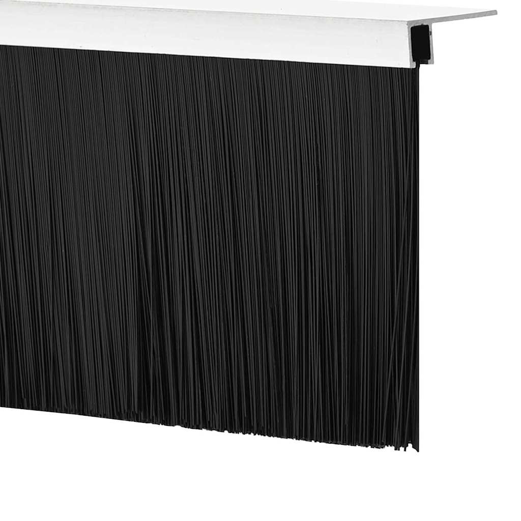 Spazzole per porte a vite 6 pcs Argento 100 cm | homemem39