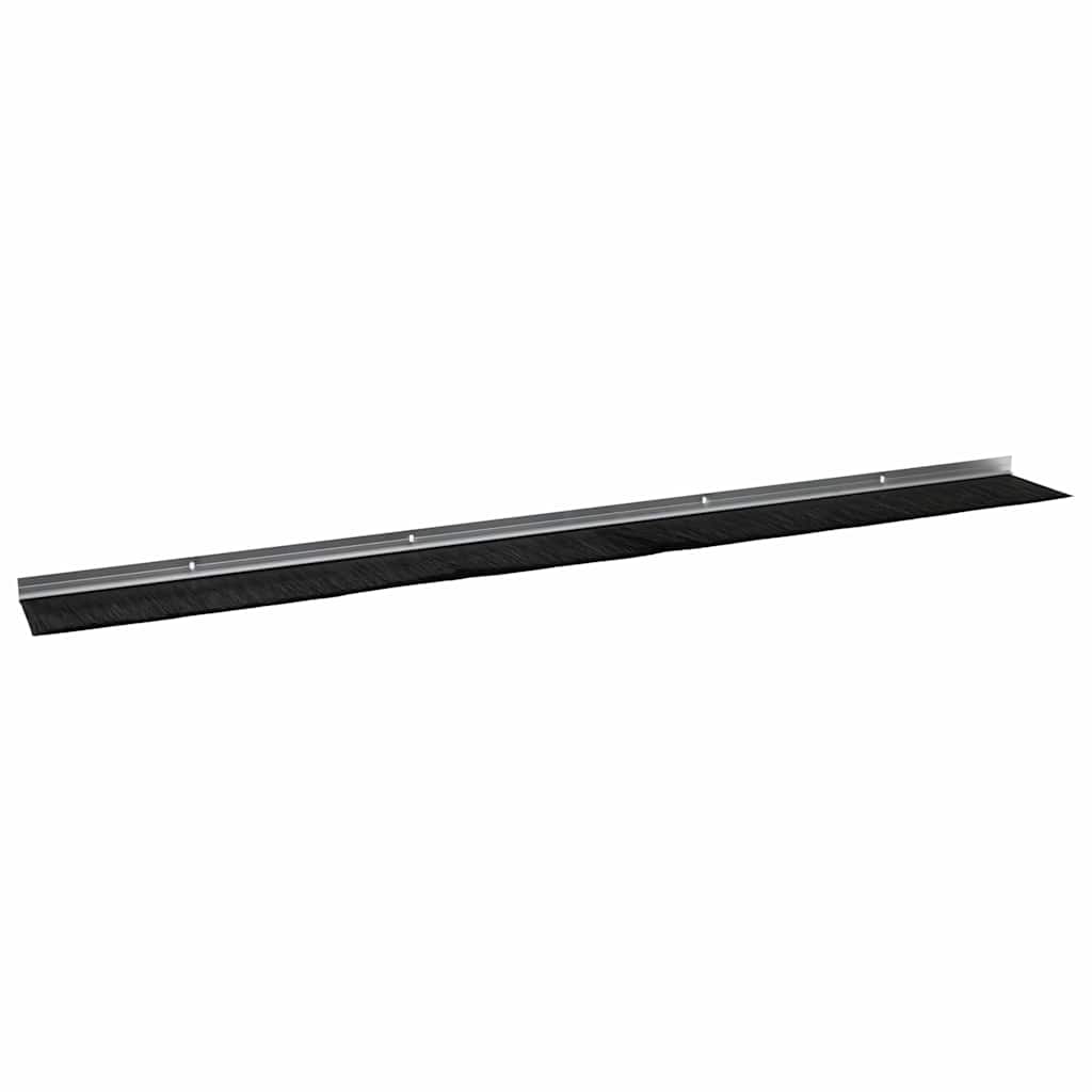Spazzole per porte a vite 6 pcs Argento 100 cm | homemem39