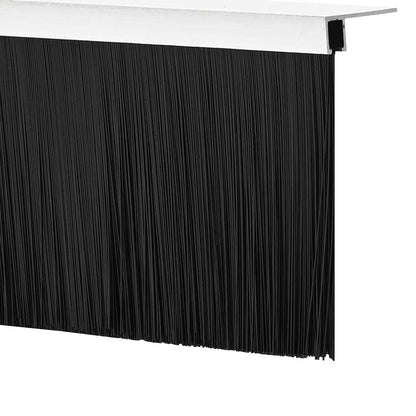 Spazzole per porte a vite 12 pcs Argento 100 cm | homemem39